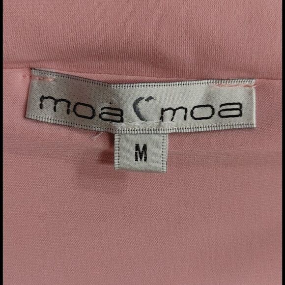 LADIES MOA MOA ROSE FASHION TOP MEDIUM - Picture 4 of 5